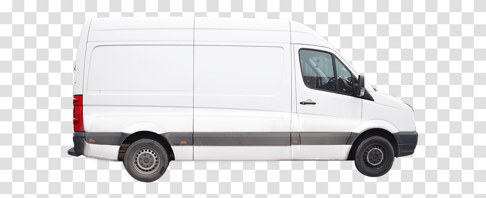 Van Delivery Vehicle White White Van, Transportation, Moving Van, Caravan, Minibus Transparent Png