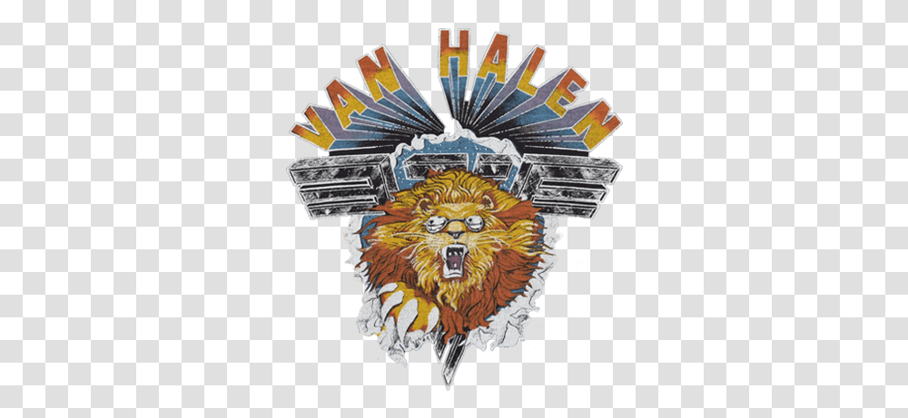 Van Halen Lion Logo, Trademark, Emblem, Flyer Transparent Png
