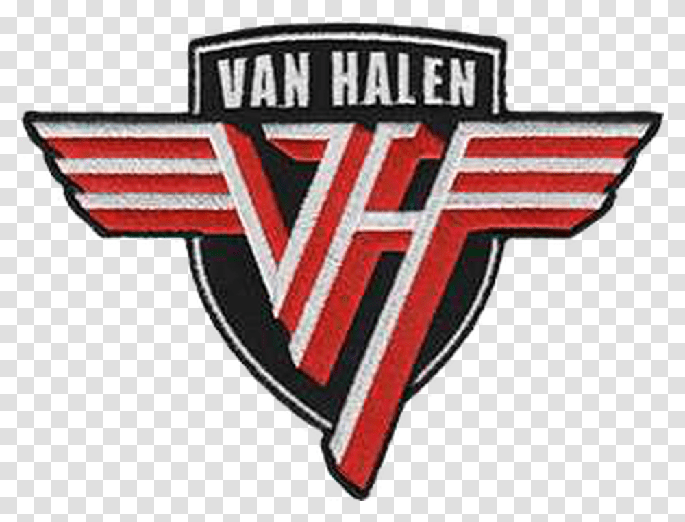 Van Halen Shield Logo Van Halen Band Logo, Symbol, Trademark, Label, Text Transparent Png