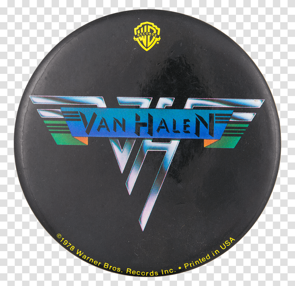 Van Halen Warner Brothers Music Button Museum Van Halen The Studio Albums 1978, Logo, Trademark, Badge Transparent Png