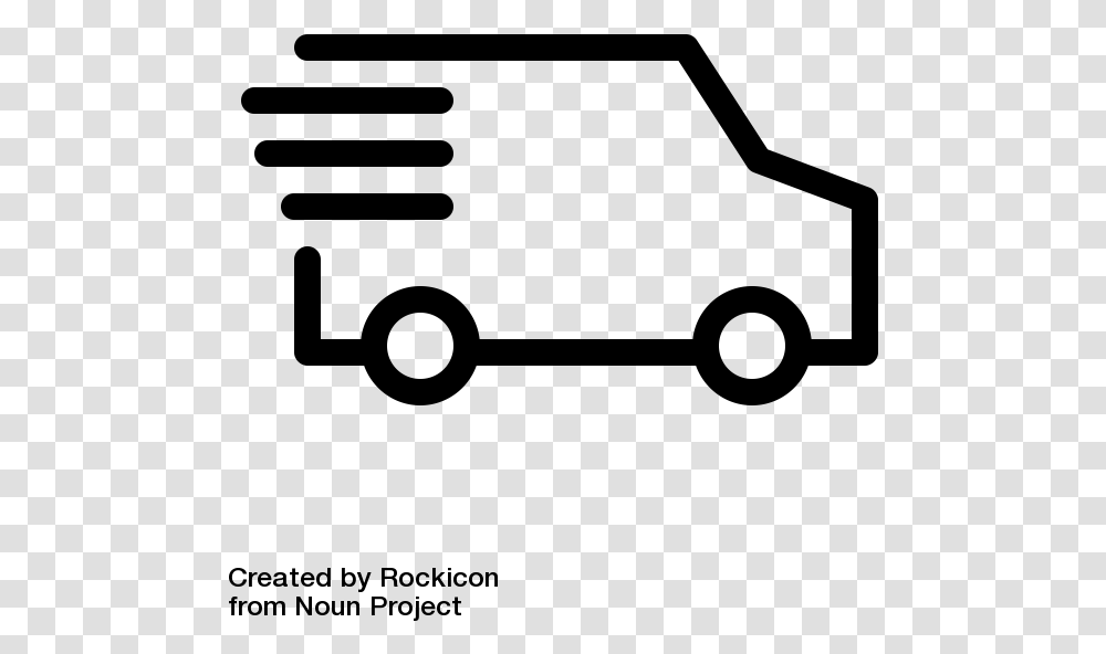 Van Icon By Rockicon From The Noun Project Livraison Slip Francais, Gray, World Of Warcraft Transparent Png