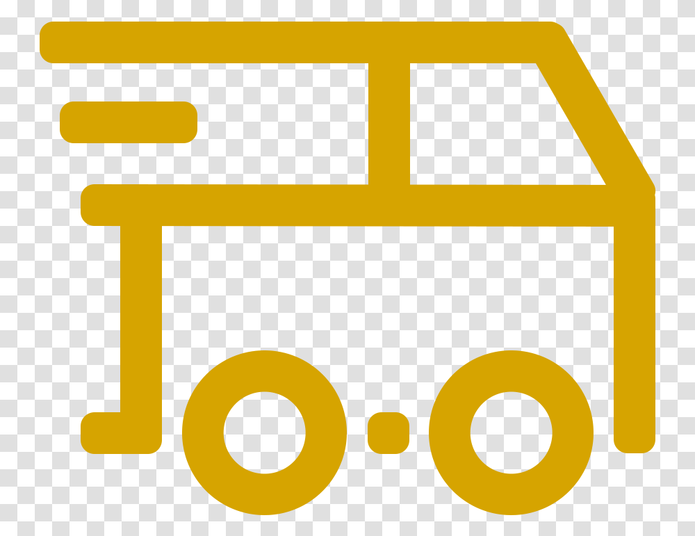 Van Icon Gold, Number, Car Transparent Png