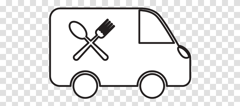 Van Illustration, Vehicle, Transportation, Caravan, Lawn Mower Transparent Png