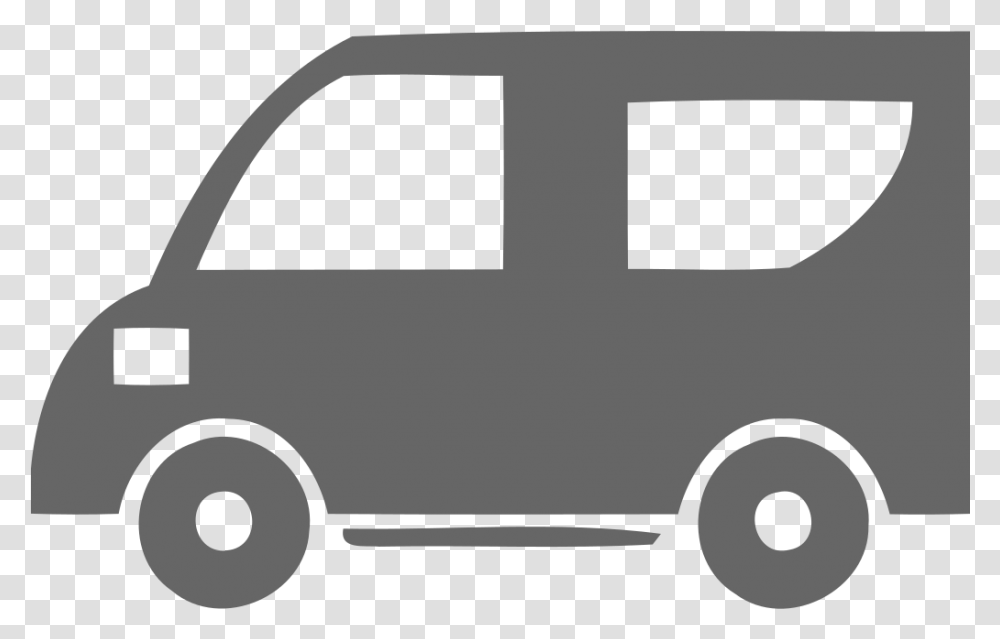 Van Modern Free Icon Download Logo Commercial Vehicle, Transportation, Caravan, Minibus, Lawn Mower Transparent Png