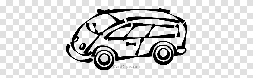 Van Royalty Free Vector Clip Art Illustration, Car, Vehicle, Transportation, Tire Transparent Png