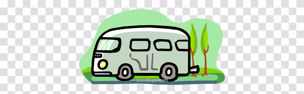 Van Royalty Free Vector Clip Art Illustration, Vehicle, Transportation, Caravan, Ambulance Transparent Png