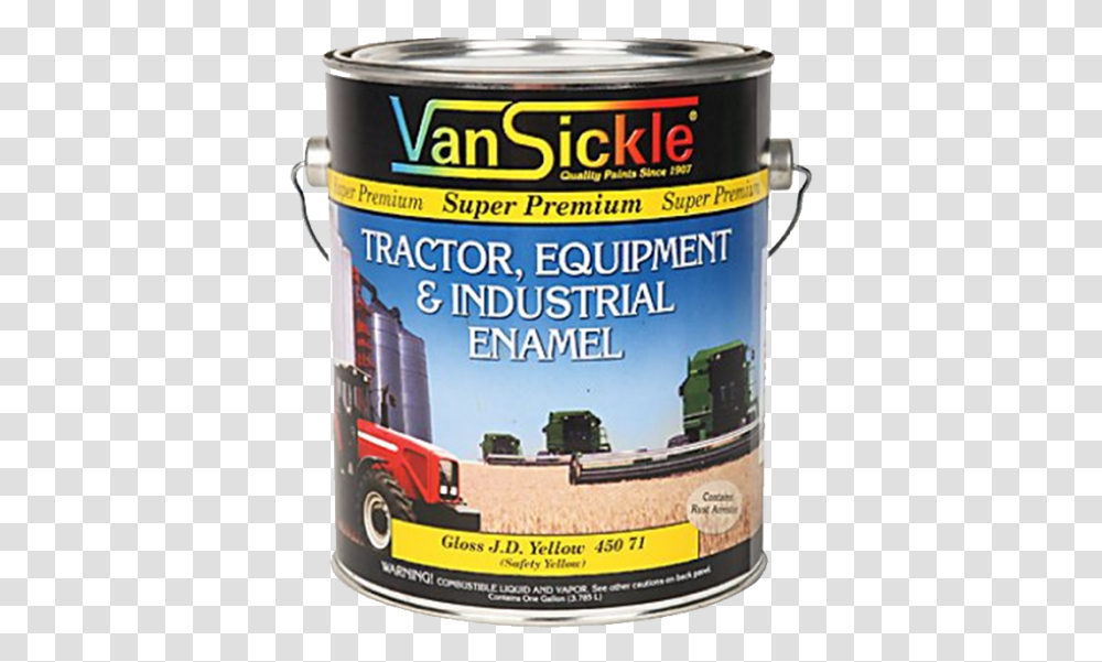 Van Sickle Clear Tractor Paint, Paint Container, Tin, Can Transparent Png