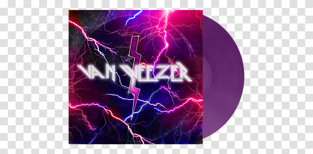 Van Weezer Vinyl Weezer The End Of The Game, Nature, Outdoors, Purple, Lightning Transparent Png