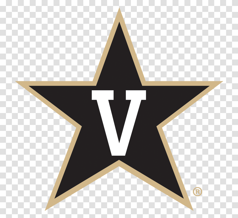 Vanderbilt Commodores Logo, Cross, Star Symbol Transparent Png