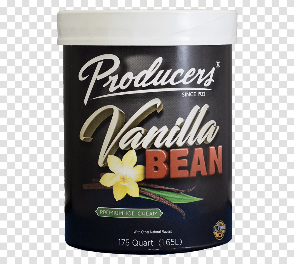 Vanilla Bean Ice Cream Jasmine, Tin, Can, Aluminium, Plant Transparent Png