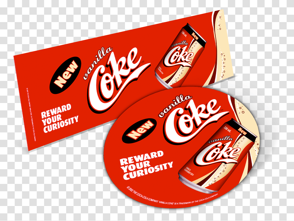 Vanilla Coke, Beverage, Coca, Drink, Soda Transparent Png