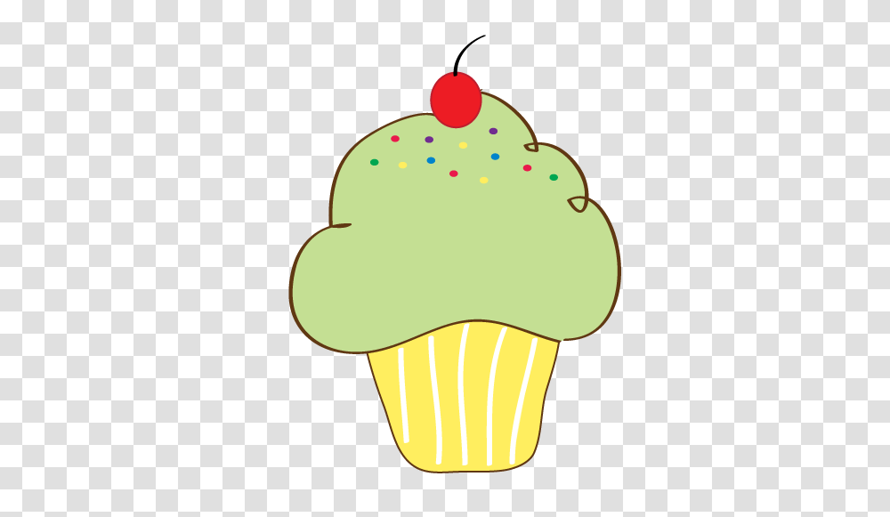 Vanilla Cupcake Clipart Candyland, Plant, Food, Cream, Dessert Transparent Png
