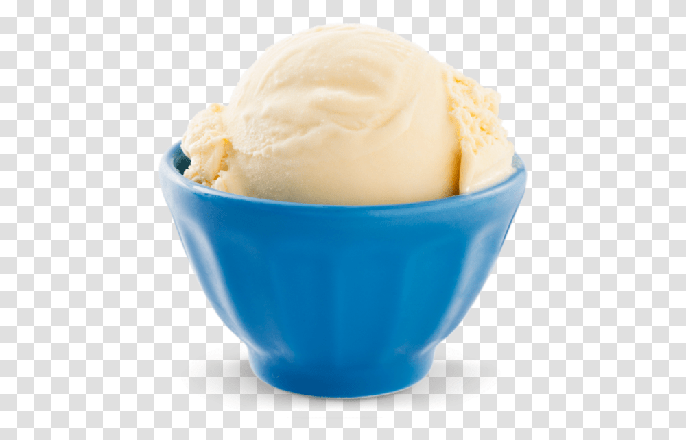 Vanilla Ice Cream, Dessert, Food, Creme, Bowl Transparent Png