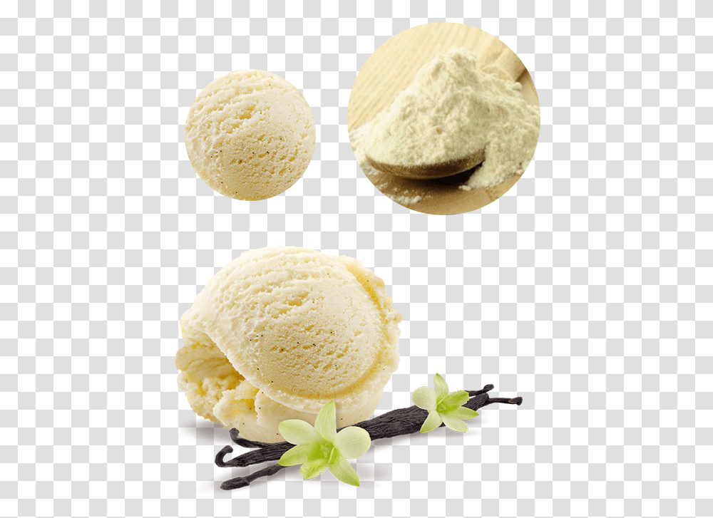 Vanilla Ice Cream Kem Vanilla, Dessert, Food, Creme Transparent Png