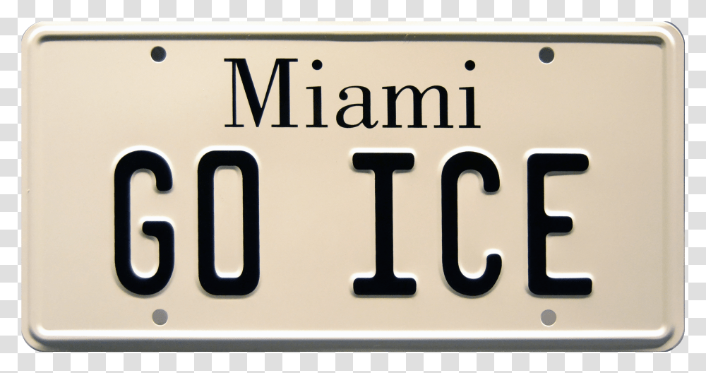Vanilla Ice License Plate Transparent Png