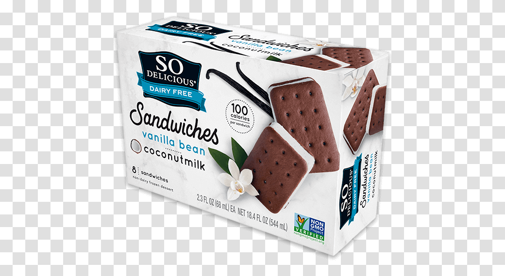 Vanilla Sandwich With Coconutmilkclass Pro Xlgimg Dairy Free Ice Cream Sandwiches, Food, Knife, Sweets, Cracker Transparent Png