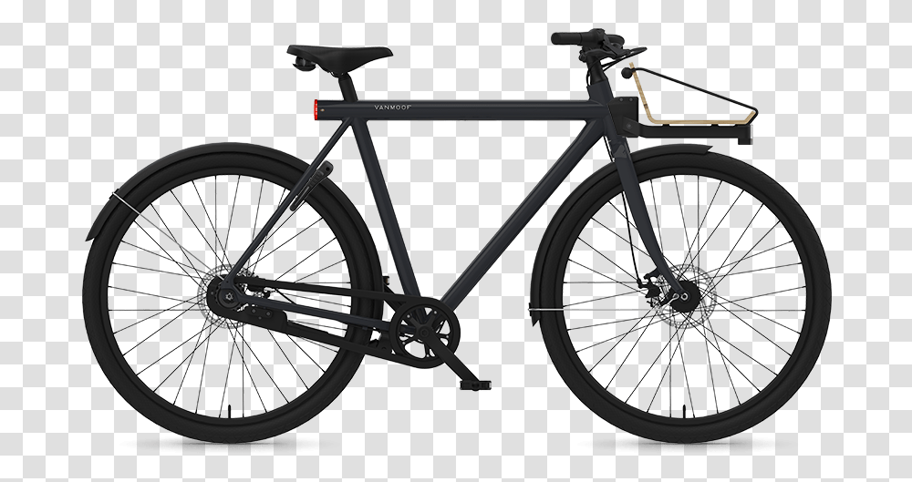 Vanmoof Electrified S2 Review, Bicycle, Vehicle, Transportation, Bike Transparent Png
