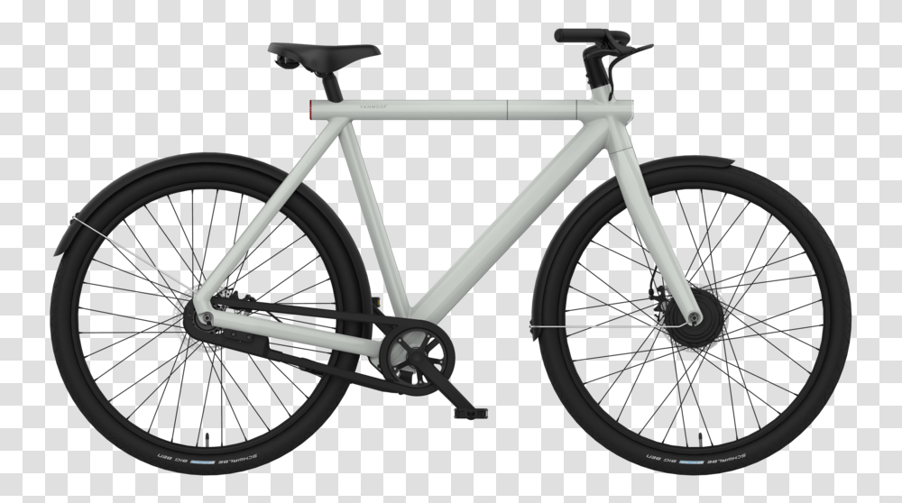 Vanmoof Electrified S2 Review, Wheel, Machine, Bicycle, Vehicle Transparent Png