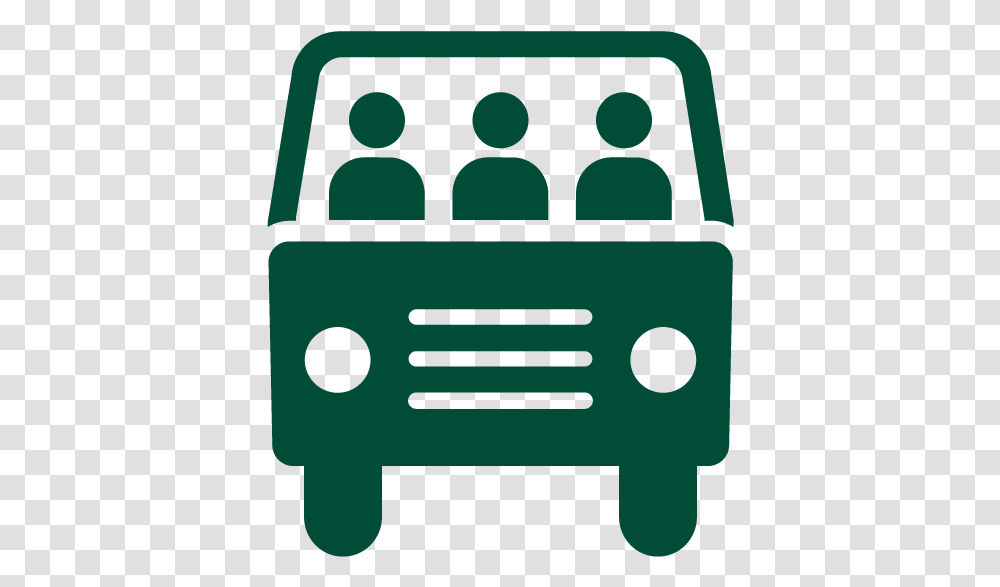 Vanpool Icon Commuter Bus Icon, Electronics, Radio, Pac Man Transparent Png