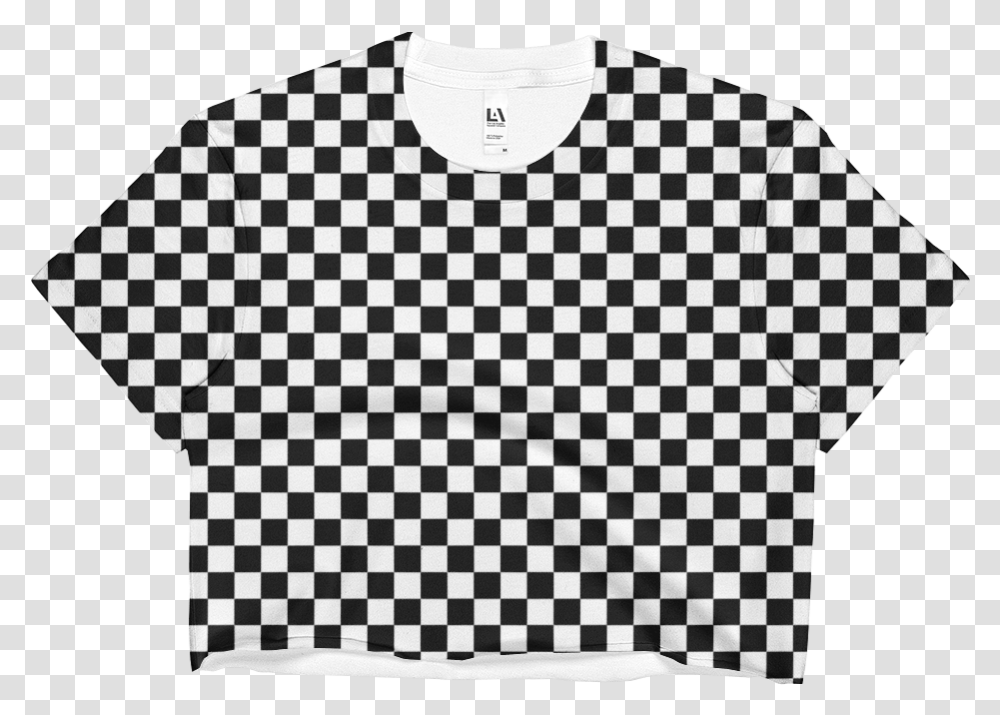 Vans Checkerboard Crop Top Docklands Victoria, Apparel, Rug, Shirt Transparent Png