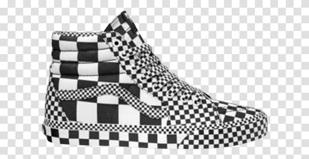 Vans Checkered All Over, Apparel, Shoe, Footwear Transparent Png