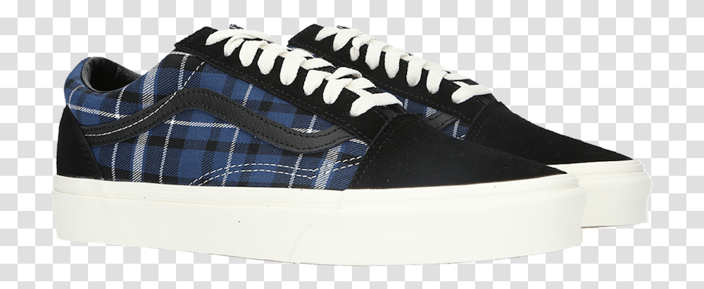 Vans Old Skool Plaid Mix Release Date Skate Shoe, Footwear, Apparel, Sneaker Transparent Png