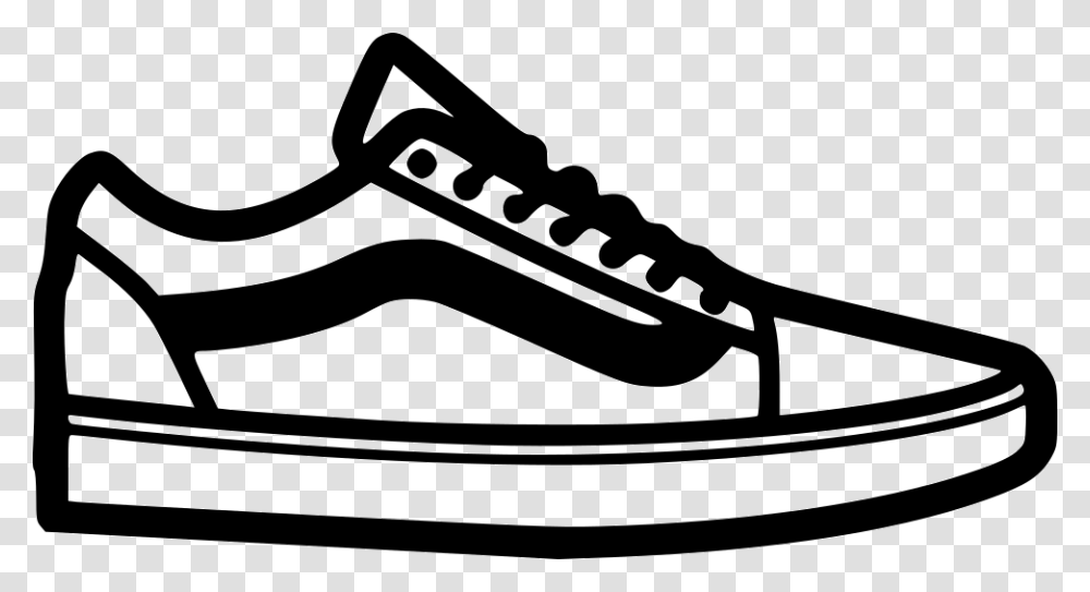 Vans Skate Shoe Clip Art Vans Shoe Clipart, Apparel, Footwear, Sneaker Transparent Png