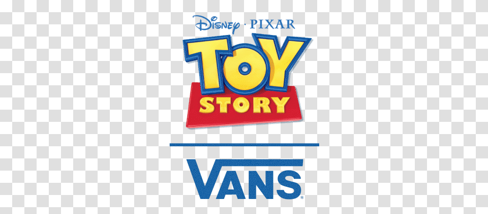 Vans Teaming Up With Disney And Pixar For 'toy Story Vans Toy Story Logo, Text, Light, Symbol, Alphabet Transparent Png
