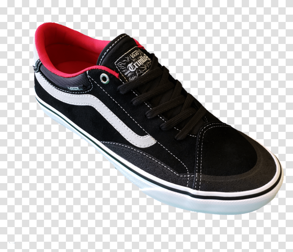 Vans Tnt Advanced Prototype Blackwhitered Skate Shoe, Footwear, Apparel, Sneaker Transparent Png