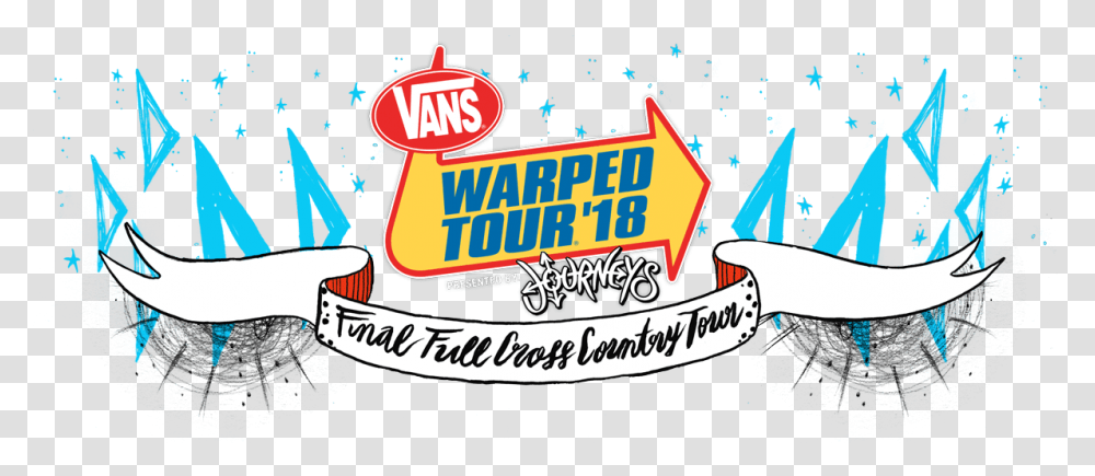 Vans Warped Tour 2018 Logo, Beverage, Alcohol, Beer Transparent Png