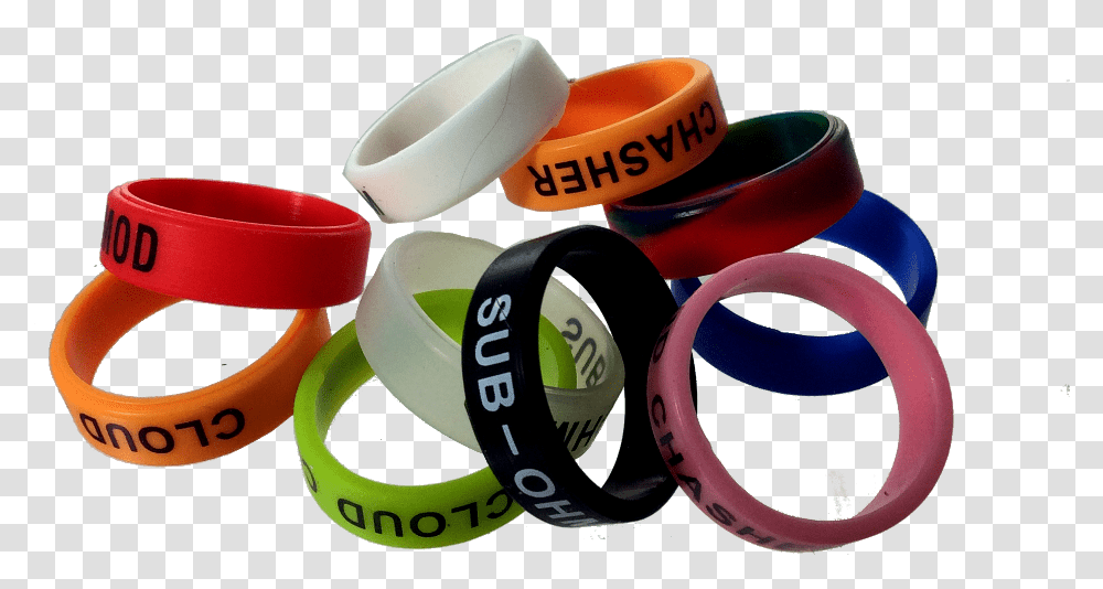 Vape Band Silicone Ring Bracelet, Accessories, Accessory, Jewelry, Tape Transparent Png