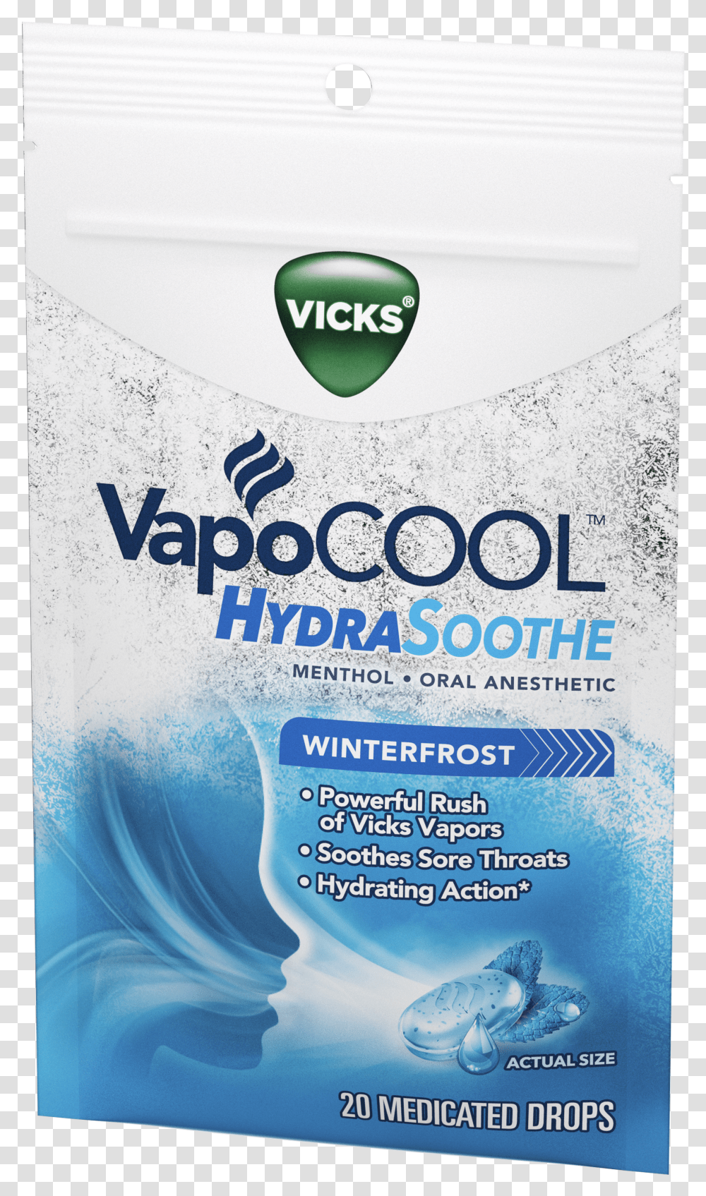 Vapocool Hydrasoothe Drops Fluid Transparent Png