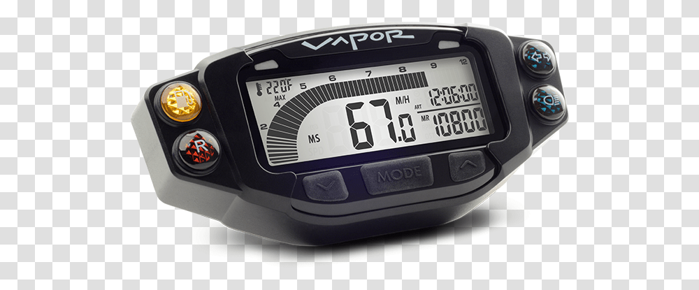 Vapor Tachometer Digital Gauges Trailtech Vapor Trail Tech, Wristwatch, Car, Vehicle, Transportation Transparent Png