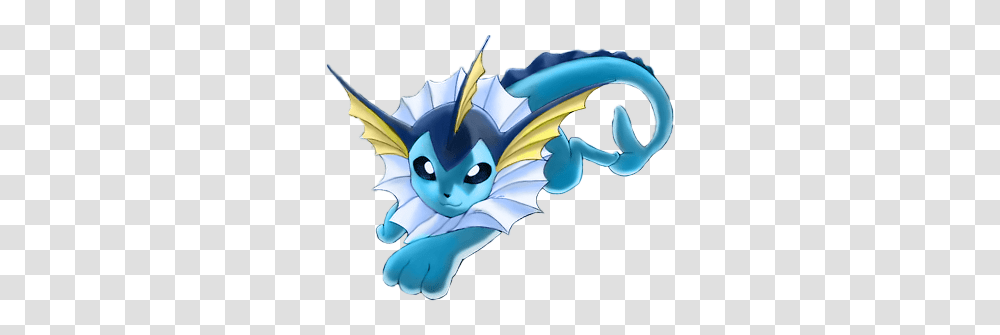 Vaporeon Background, Dragon, Toy Transparent Png