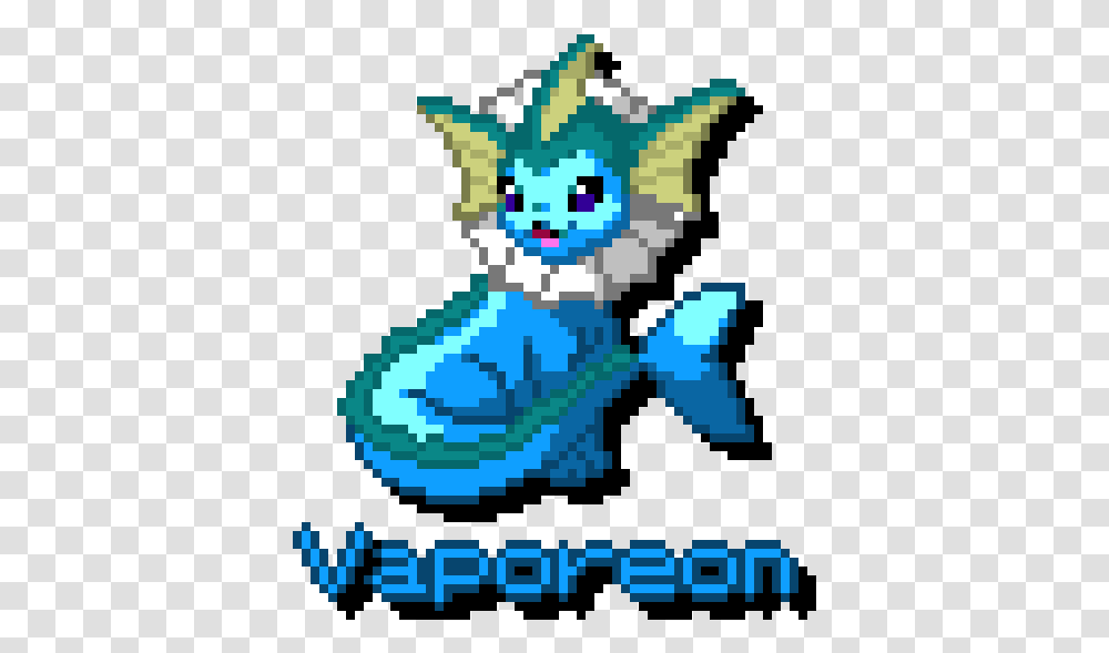 Vaporeon Pixel Art Maker Pokemon Pixel, Rug, Ornament, Symbol, Pattern Transparent Png
