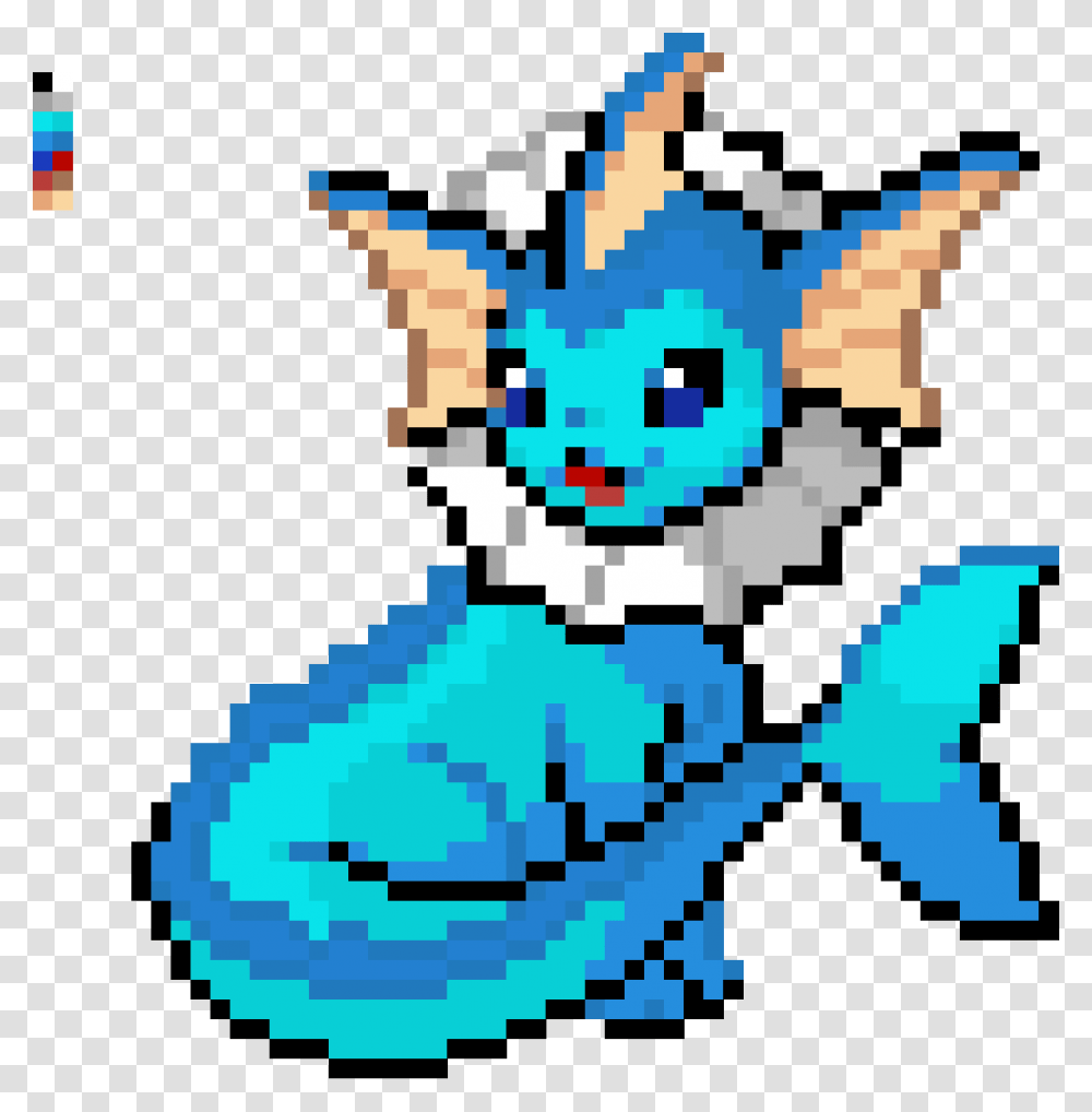 Vaporeon Pixel Art Minecraft, Rug, Outdoors Transparent Png