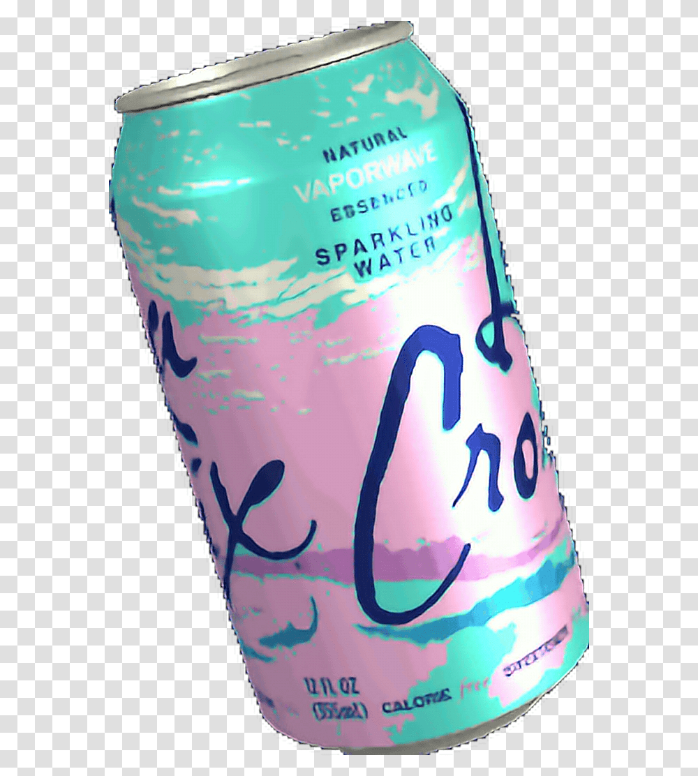 Vaporwave Aesthetic Can Sodacan Aesthetic Soda Can, Bottle, Beverage, Drink, Alcohol Transparent Png