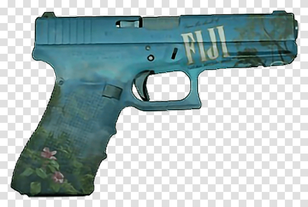 Vaporwave Aesthetic Gun Weapon Fiji 22 Magnum Glock Pistol, Weaponry, Handgun, Armory Transparent Png