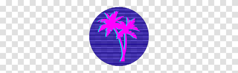 Vaporwave Pictures, Logo, Trademark, Purple Transparent Png