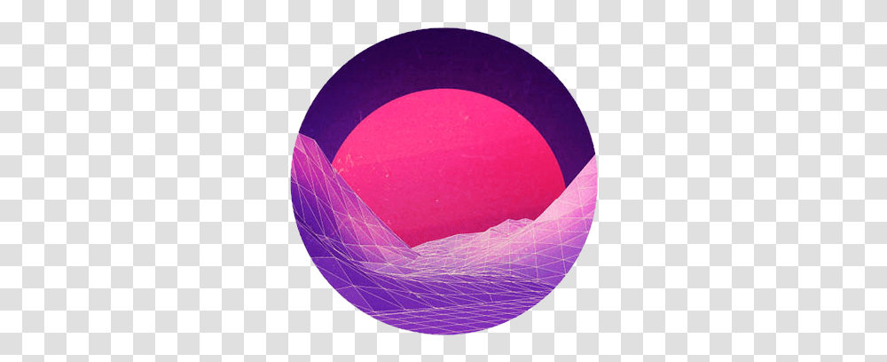 Vaporwave Shared Vaporwave Circle, Sphere, Astronomy, Outer Space, Universe Transparent Png