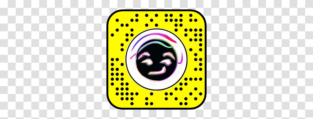 Vaporwave Smirk Emoji Snaplenses, Texture, Polka Dot, Word, Logo Transparent Png