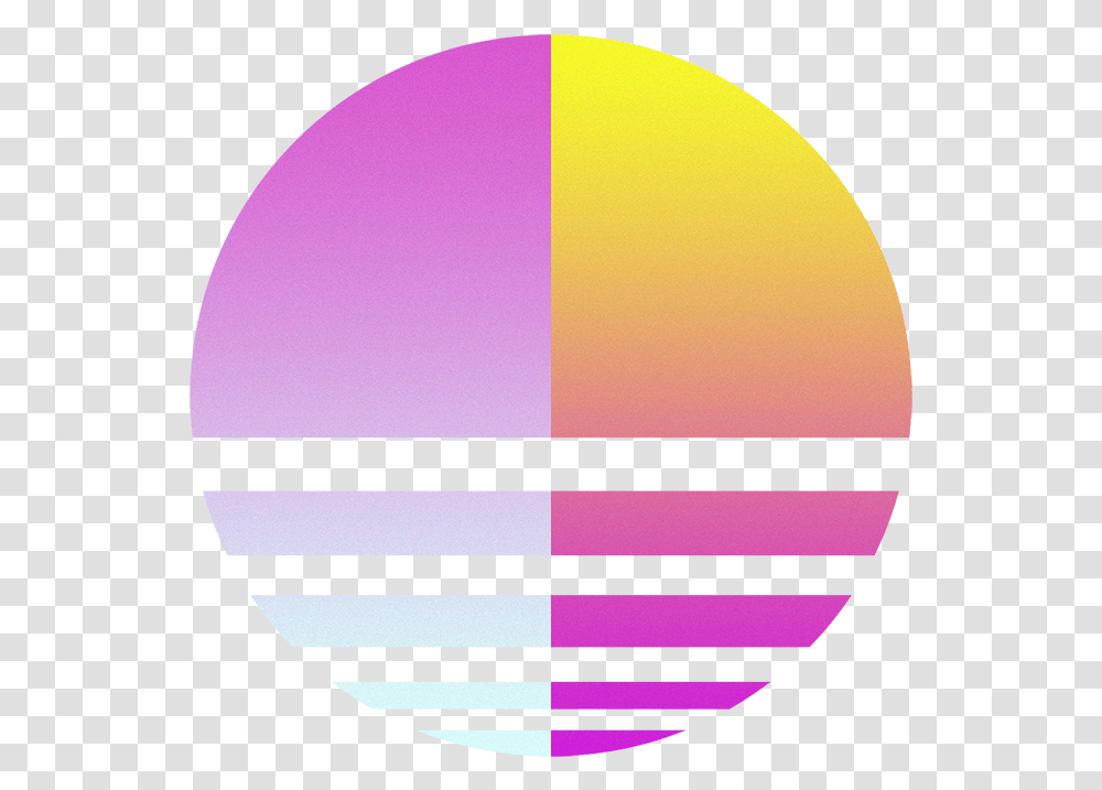 Vaporwave Synthwave Society Vertical, Sphere, Graphics, Art, Balloon Transparent Png