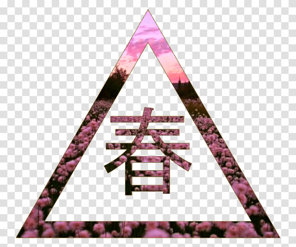 Vaporwave, Triangle, Arrowhead Transparent Png