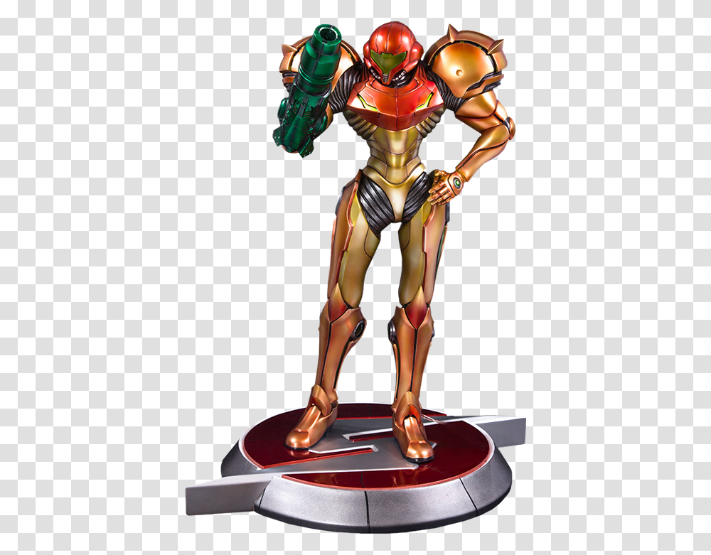 Varia Suit Samus Figure, Figurine, Apparel, Helmet Transparent Png