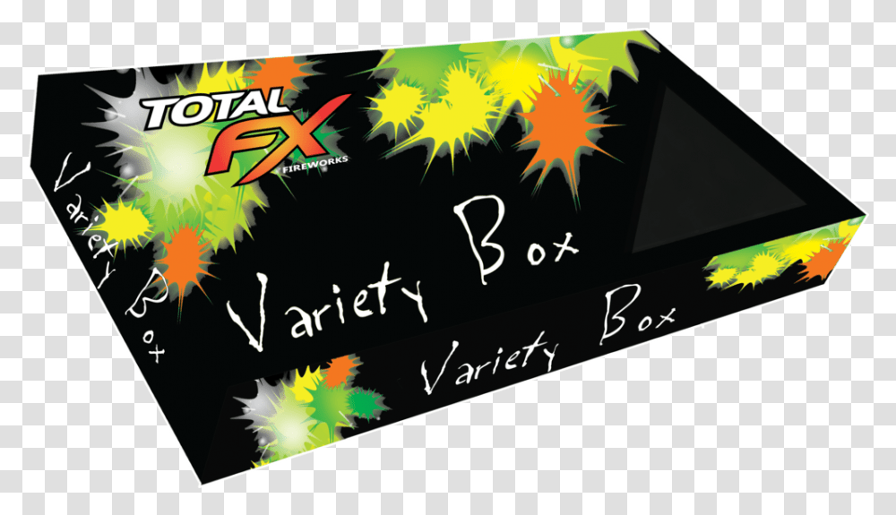 Variety Box - Total Fx Fireworks Sparklers, Text, Paper, Poster, Advertisement Transparent Png
