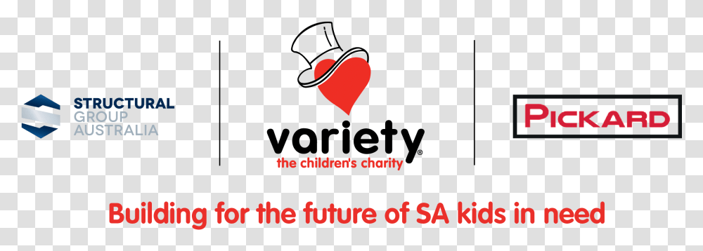 Variety House Logo Lockup 01 Variety The Children's Charity, Trademark, Heart Transparent Png