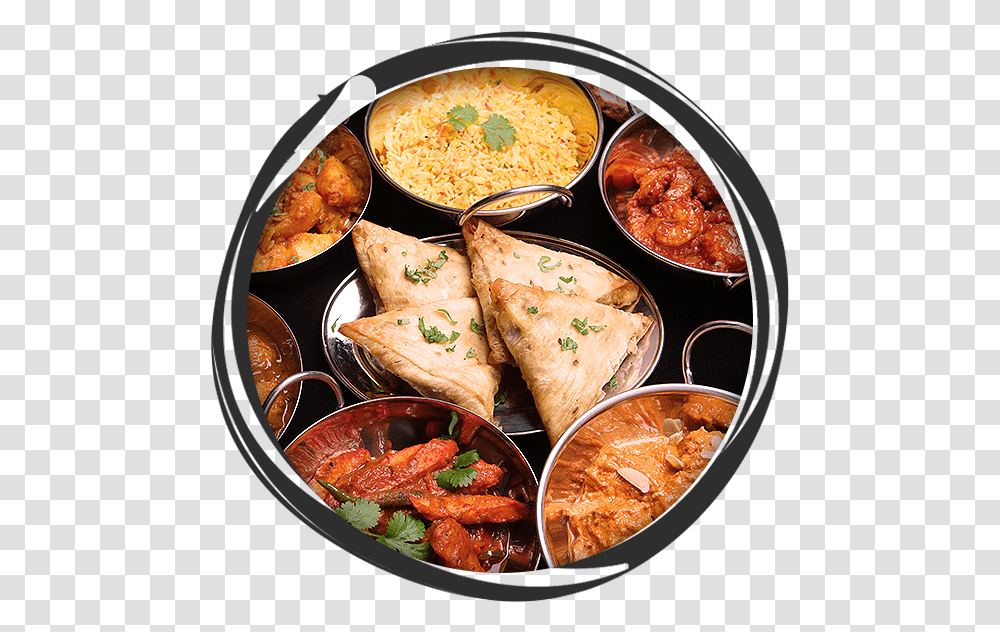 Variety Of Indian Food Curry Traditional Indian Food, Bread, Dish, Meal, Dinner Transparent Png