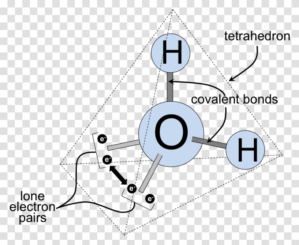Various Ways Of Representing An Atom Of The Element Three Dimensional Structure Of Water, Compass, Network Transparent Png