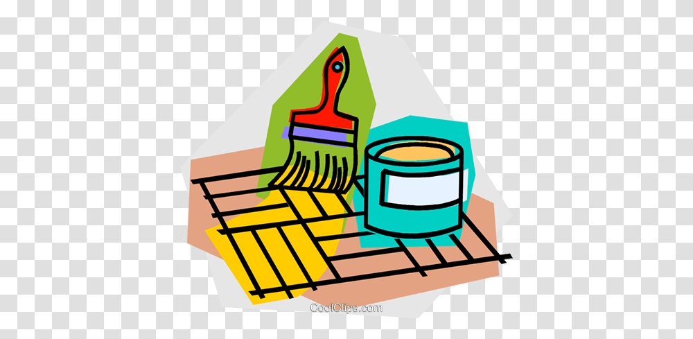 Varnishing The Hardwood Floor Royalty Free Vector Clip Art, Tin, Can, Watering Can Transparent Png