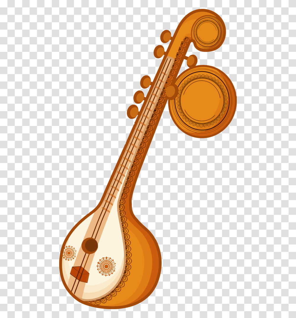 Vasant Panchami String Instrument Musical, Mandolin, Musical Instrument, Lute, Scissors Transparent Png